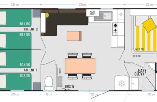 Guillestre Other | Mobil home confortable - 6 pers. - API-1-52-2136