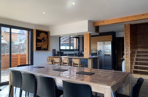 Pra Loup Ski Chalet | Modern chalet in Pra Loup - 16 people, jacuzzi, parking
