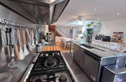 Briancon House | Mountain house with yoga studio, sauna, hot tub, and pétanque court