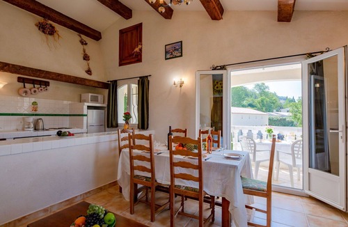 Bauduen Villa | Nice apartment in villa for 6 people with WIFI, TV, balcony, pets allowed and panoramic view