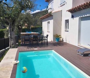 L'Ariane Villa | Nice, Magnifique villa vue mer avec piscine