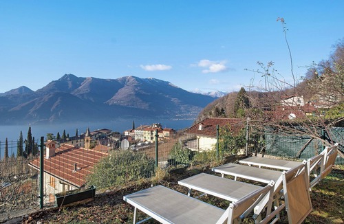 Perledo Villa | Pet-Friendly Villa Magic Moment in Lake Como with Lake View, Pool, Wi-Fi, Terrace & Garden