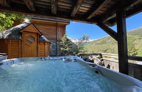 Vars Ski Chalet | Prestigious 18 Person Chalet with Pool and Jacuzzi