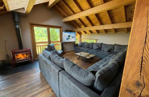 Vars Ski Chalet | Prestigious 18 Person Chalet with Pool and Jacuzzi