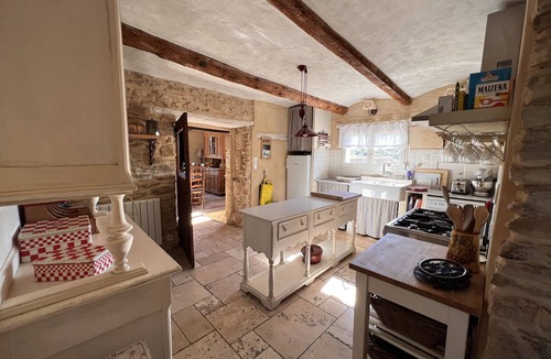 Saint Michel d'Euzet House | Provençal farmhouse 18 people, private pool, enclosed garden, in the vineyards