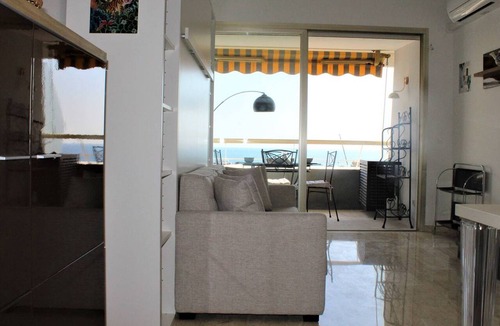 Villeneuve Loubet Beach Apartment | Quiet, air-conditioned, well-equipped studio with sea view terrace - Sleeps 2