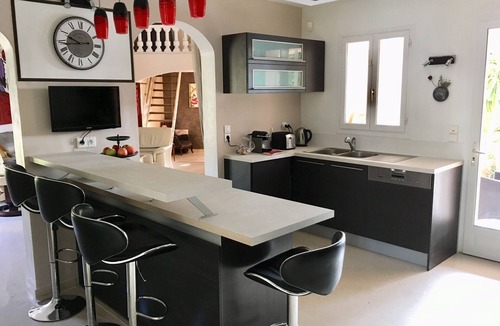 Roquefort-les-Pins Villa | Recent villa 8 pers 4 suites; near Antibes, Nice, Vence, and 4 golf courses