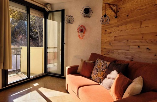 Pra Loup Apartment | Residence Marmottes Bleues - Studio for 4 People