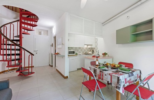 Ispra Apartment | Rododendro Rosso: Duplex with Pool, Tennis and BBQ, Ispra, Italy