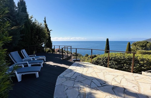 Theoule-Superieur Villa | Sea view villa in Theoule sur Mer with panoramic views and a swimming pool - 2237
