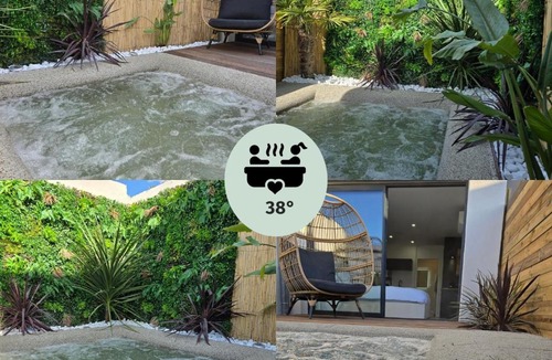 Perols Apartment | SpaLagon Jacuzzi Privé Chauffé 37 Proche Arena Parc Expo