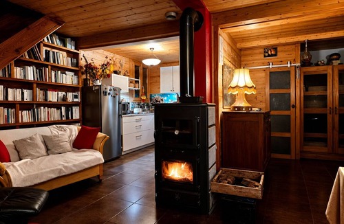 Molines-en-Queyras Ski Chalet | Stay in an authentic, cozy mountain chalet that’s entirely private.
