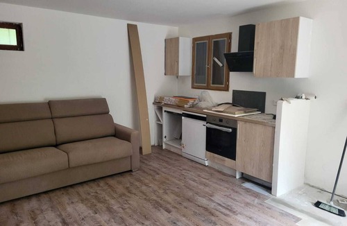 Vallouise-Pelvoux Apartment | Studio 26m2 garden level