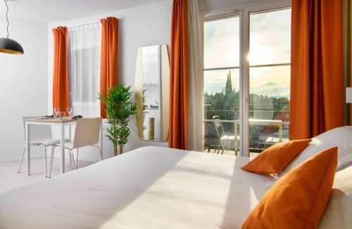 Mougins Hotel | Studio Apartment with Sunny Patio | Near Historic Hilltop Village & Museums