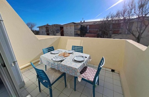 Marseillan Apartment | Studio cabine 4 personnes avec terrasse et parking à Marseillan-Plage - FR-1-326-388