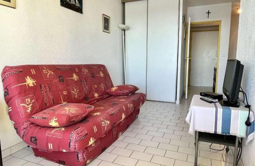 Plage d'Argeles Apartment | Studio cabine avec vue sur le port 4 couchages - AR240-112
