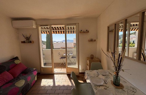 La Madrague Apartment | Studio cabine climatisé, aperçu mer - 4 pers. - FR-1-845-40