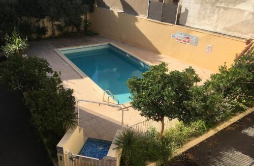 Valras-Plage Apartment | Studio cabine dans résidence avec piscine