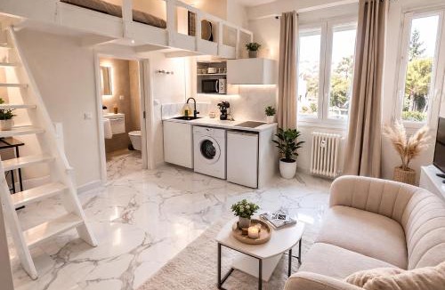 California - Pezou Apartment | Studio chic rénové à 5 min du Palais & de la Croisette Cannes