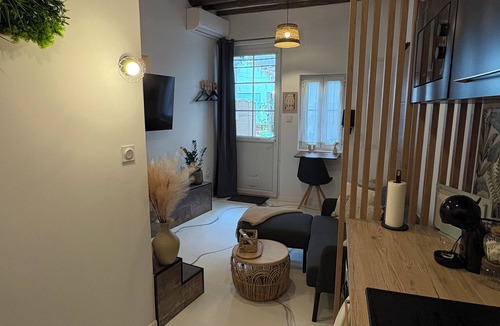 Faubourg Apartment | Studio Jungle Bohème in the heart of Nîmes -Private courtyard