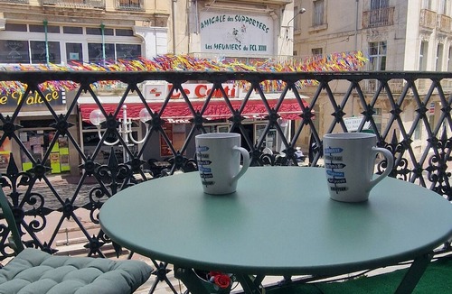Lezignan-Corbieres Apartment | Studio l'Occitan with balcony in city center