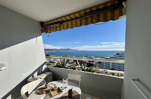 Villeneuve Loubet Beach Apartment | Studio moderne, 2 couchages, climatisé avec parking à Villeneuve Loubet Plage - FR-1-252A-19