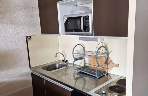 Risoul Apartment | Studio + sleeping area at the base of the slopes, sleeps 4 - Budget