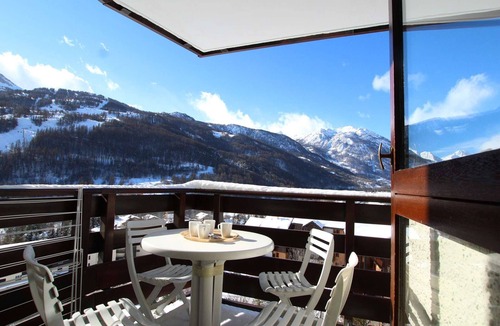 Chantemerle Apartment | Studio sleeping area 4 pers, southwest balcony, Serre-Chevalier