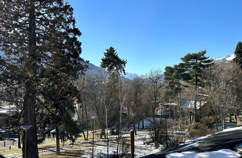 Briancon Apartment | Studio south terrace mountain view