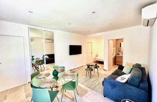 Carry-le-Rouet Apartment | Studio with Garden - Pauseto West 4 - 2 min from Beach