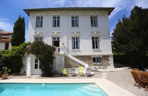 Riou - Petit Juas - Av de Grasse Villa | Stunning Belle Epoque Villa in the heart of Cannes, private pool, secure parking