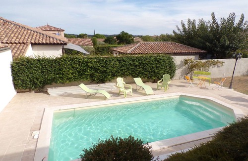 Alignan-du-Vent Villa | Stunning private villa for 8 people with private pool, WIFI, A/C, TV and terrace