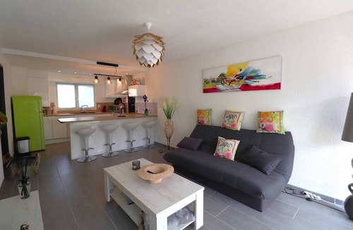 Le Grau-Du-Roi Apartment | Sublime apartment 67m2 ground floor air conditioning swimming pool parking
