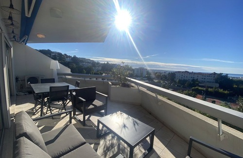 California - Pezou Apartment | Superb 3 room apartment 10 minutes from the Croisette Montfleury district