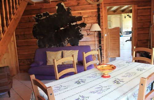 Saint-Leger-les-Melezes Ski Chalet | Superb, comfortable, solid wood chalet for 6-8 people