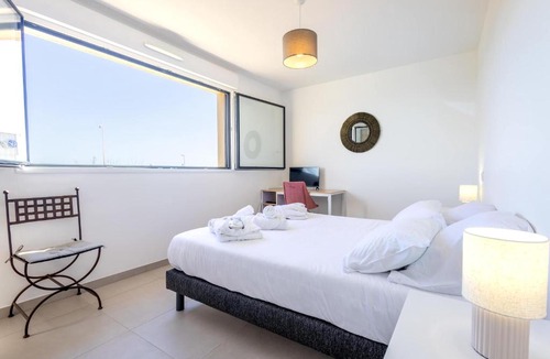 Valras-Plage Apartment | Superbe T3 Vue Mer & Plage a pied