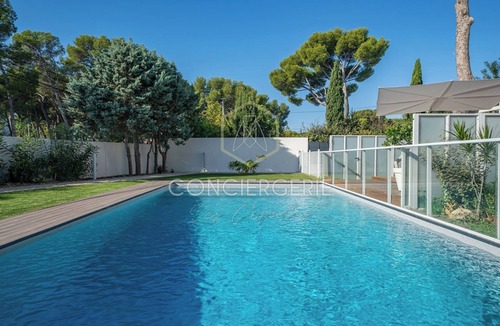 Carry-le-Rouet Apartment | T3 standing devant la plage Vue Mer Piscine