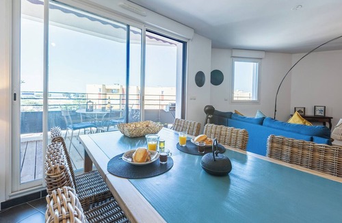 Palavas-les-Flots Apartment | The Plaza *Panoramic Terrace *Beach *Parking