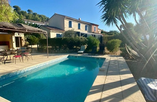La Cadiere-d'Azur House | THE VILLA AZUR BETWEEN VINE AND SEA