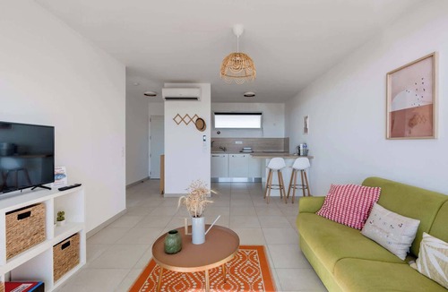 Valras-Plage Apartment | Valras'Loc Archipel Capri Balcony over the Sea