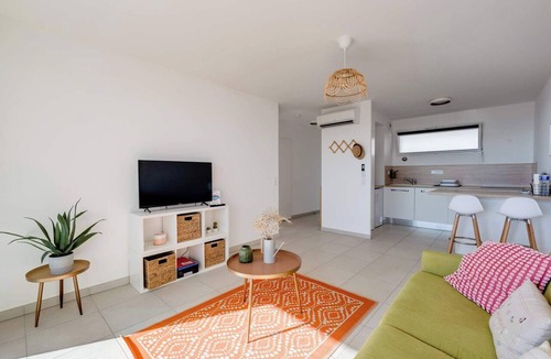 Valras-Plage Apartment | Valras'Loc Archipel Capri Balcony over the Sea