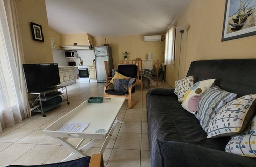 Villelongue-de-la-Salanque House | VILLA FOR 8 POOL/GARDENS BEACH Mas de la Rivière , Villelongue de la Salanque