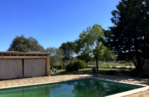 Valflaunes Villa | Villa avec Piscine Privée et Jardin vue Pic Saint Loup