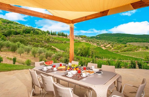 Panzano in Chianti Villa | VILLA CHIANTI ROSSO - Four Bedroom Villa, Sleeps 9