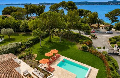 Guerrevieille Villa | Villa face à la Mer - Golfe de Saint-Tropez - Piscine - Plage à 50 mètres