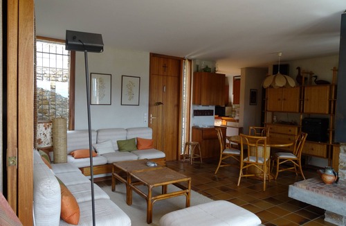 Cap Benat Villa | Villa Gaou Benat 2 levels independant. 10 people sea ​view heated pool