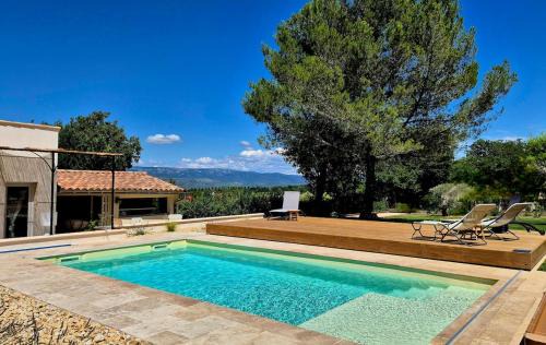 Alleins Villa | Villa grand confort, piscine privée, petanque, pool house