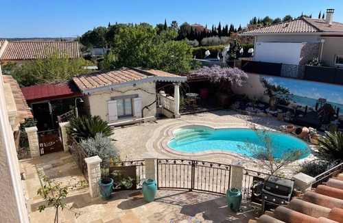 Puimisson Villa | Villa Le Rossignol - furnished holiday home for 10 people