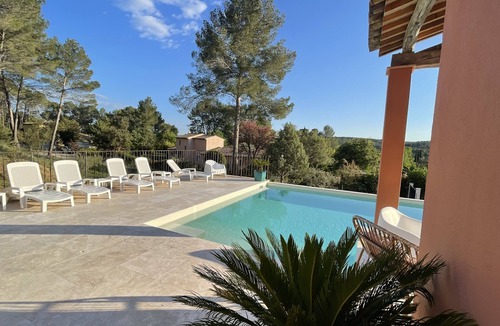 Lorgues House | Villa Provence 14 people swimming pool air conditioning