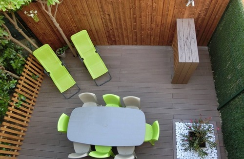 Valras-Plage House | Villa T3, private terrace & parking. Wifi Fibre, Swimming pool, Shops, Beach 50m!